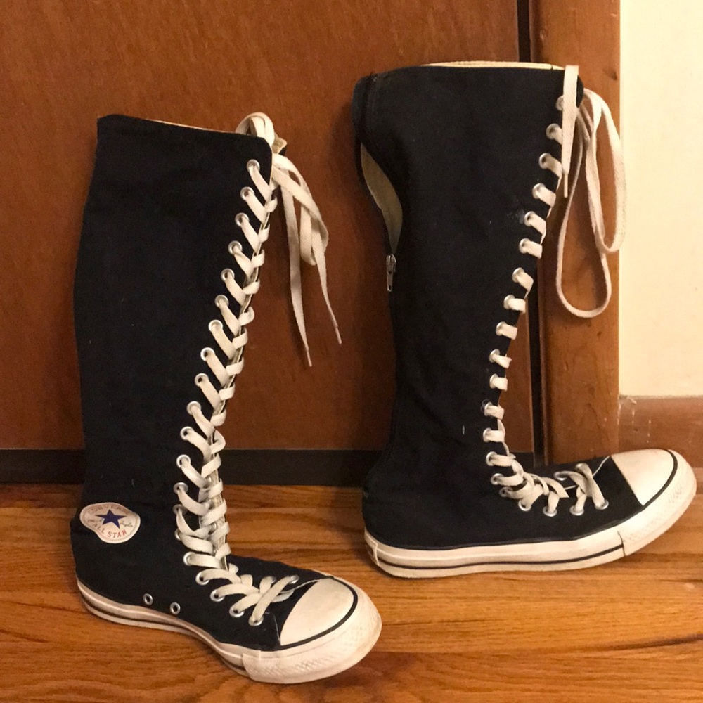Tall converse shoes